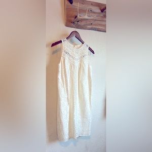 Pretty white lace dress